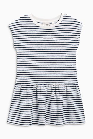 Stripe Textured Dress (3-16yrs)